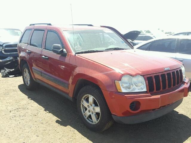 1J4GR48K06C172029 - 2006 JEEP GRAND CHER RED photo 1