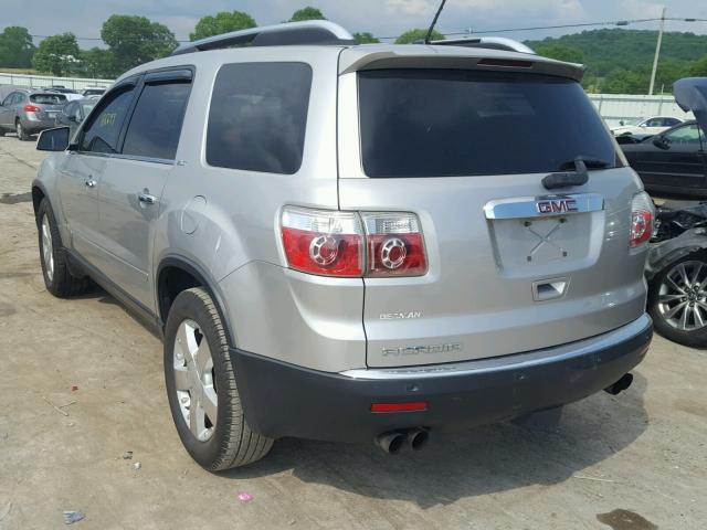 1GKER33788J118524 - 2008 GMC ACADIA SLT ვერცხლისფერი ფოტო 3