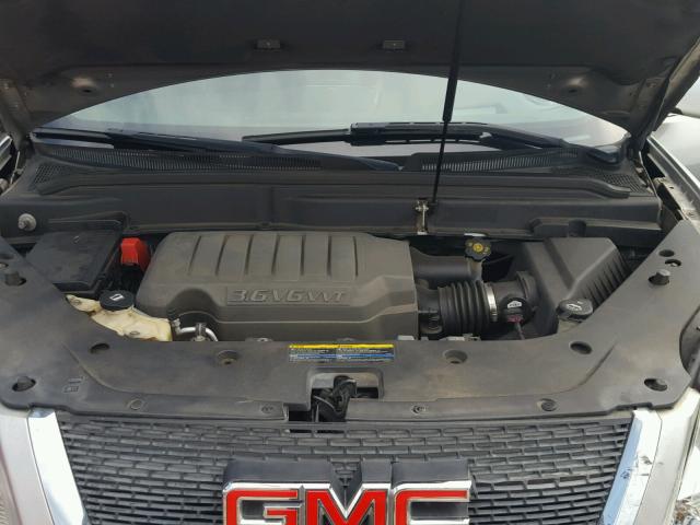 1GKER33788J118524 - 2008 GMC ACADIA SLT ვერცხლისფერი ფოტო 7