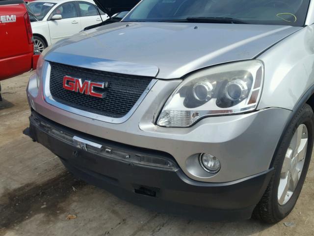 1GKER33788J118524 - 2008 GMC ACADIA SLT ვერცხლისფერი ფოტო 9