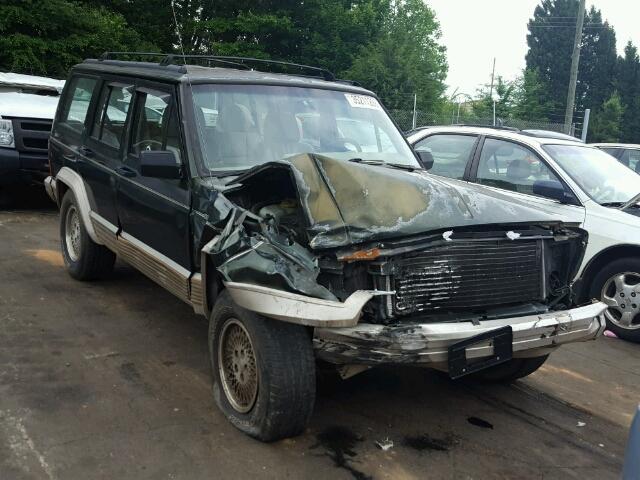 1J4FJ78S9TL216688 - 1996 JEEP CHEROKEE C GREEN photo 1