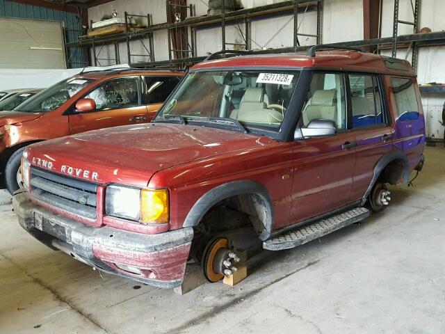 SALTY1243XA226087 - 1999 LAND ROVER DISCOVERY RED photo 2