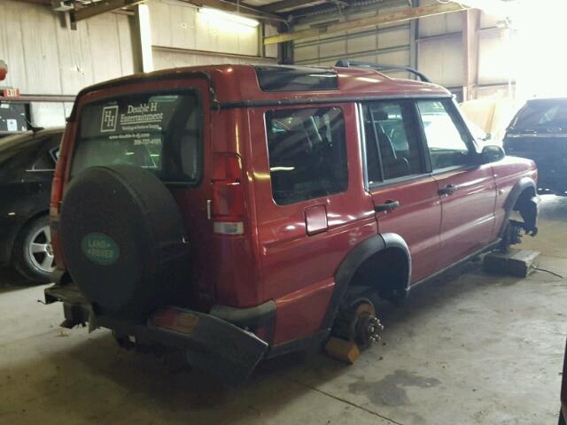 SALTY1243XA226087 - 1999 LAND ROVER DISCOVERY RED photo 4