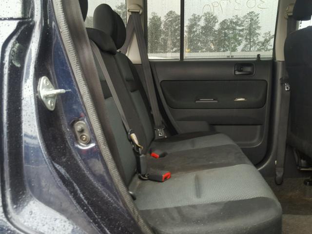JTLKT324864098623 - 2006 TOYOTA SCION XB BLUE photo 6