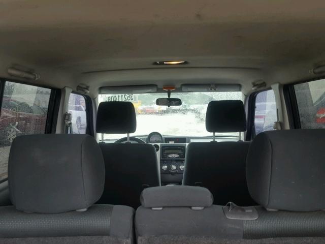 JTLKT324864098623 - 2006 TOYOTA SCION XB BLUE photo 9