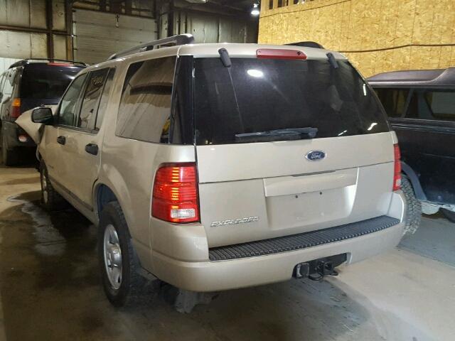 1FMZU72K74ZB32771 - 2004 FORD EXPLORER X TAN photo 3