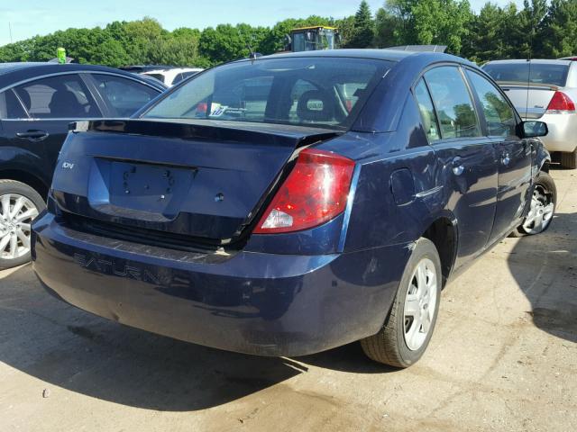 1G8AJ55F07Z166045 - 2007 SATURN ION LEVEL 蓝色 照片 4