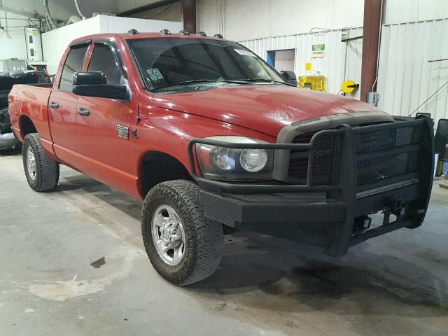 3D7KS28A98G178109 - 2008 DODGE RAM 2500 S RED photo 1