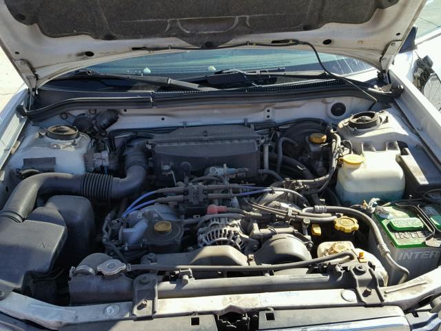 JF1SF65551H764370 - 2001 SUBARU FORESTER S WHITE photo 7