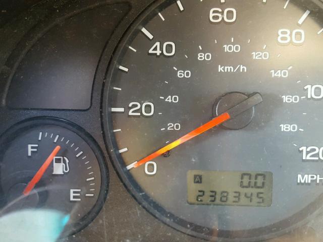 JF1SF65551H764370 - 2001 SUBARU FORESTER S WHITE photo 8