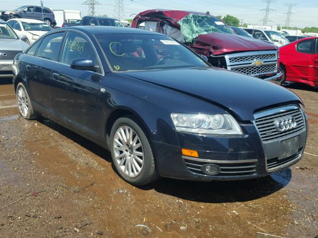 WAUDH74F56N193269 - 2006 AUDI A6 3.2 QUA BLUE photo 1