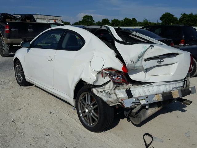 JTKDE167050016986 - 2005 TOYOTA SCION TC 白色 照片 3