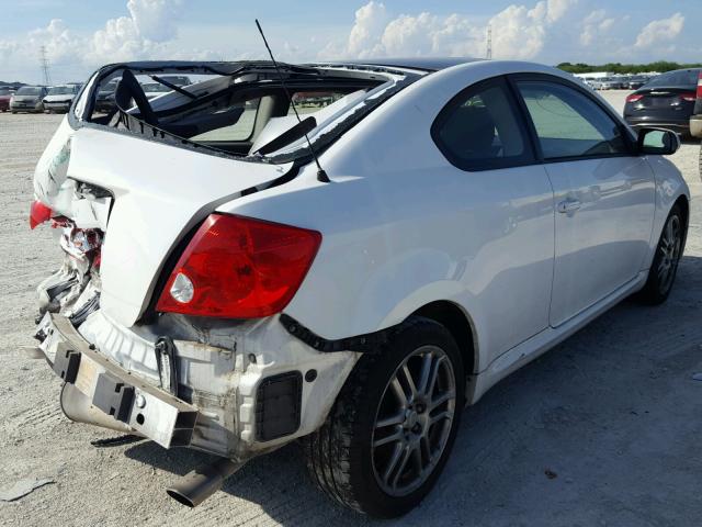 JTKDE167050016986 - 2005 TOYOTA SCION TC 白色 照片 4