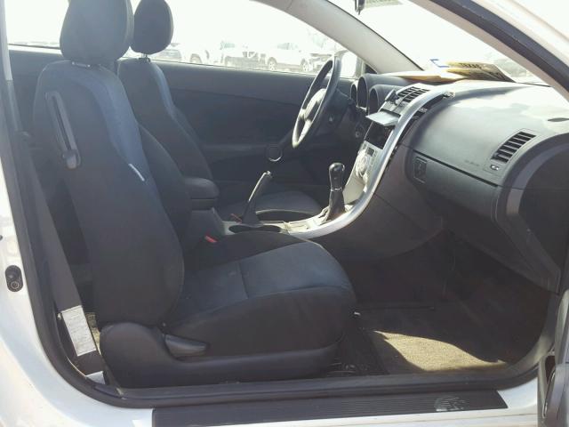 JTKDE167050016986 - 2005 TOYOTA SCION TC 白色 照片 5