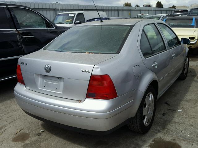 3VWTE29M9YM200557 - 2000 VOLKSWAGEN JETTA GLX GRAY photo 4