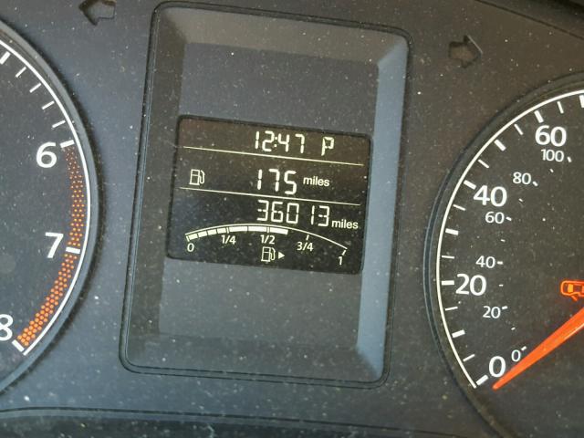 3VW2K7AJ6EM329337 - 2014 VOLKSWAGEN JETTA BASE 红色 照片 8