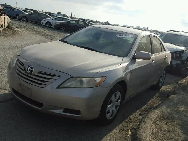 4T1BE46K77U006547 - 2007 TOYOTA CAMRY NEW GOLD photo 2