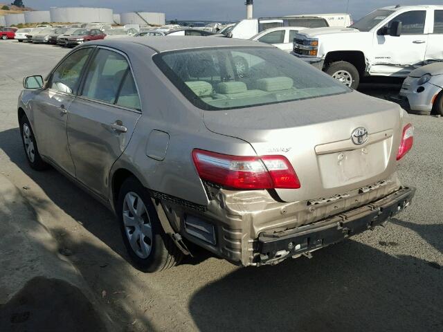 4T1BE46K77U006547 - 2007 TOYOTA CAMRY NEW GOLD photo 3