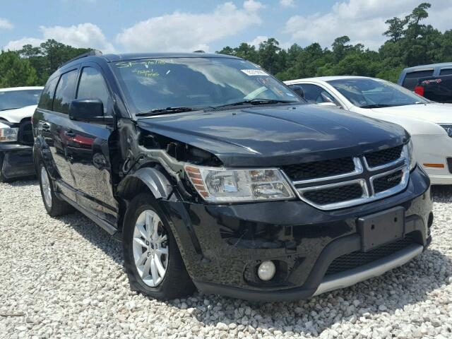 3C4PDDBG1GT196323 - 2016 DODGE JOURNEY SX BLACK photo 1