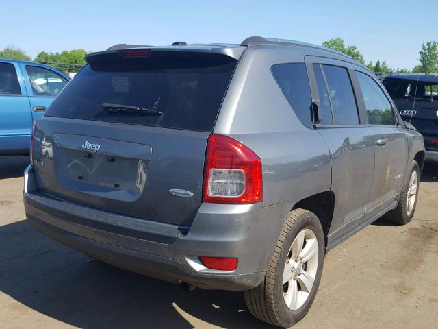 1J4NF1FB6BD243840 - 2011 JEEP COMPASS SP GRAY photo 4