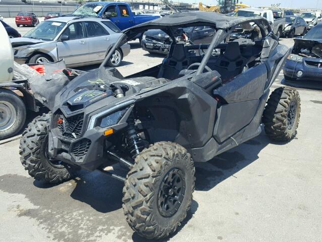 3JBVDAW23HK001109 - 2017 CAN-AM MAVERICK X BLACK photo 2