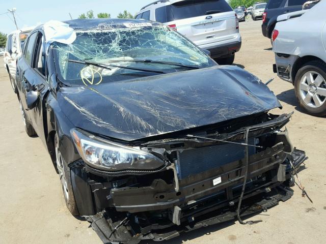 4S3GTAA69J3731119 - 2018 SUBARU IMPREZA BLACK photo 9