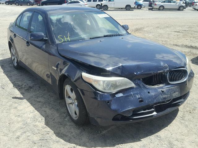 WBANF73547CU23299 - 2007 BMW 530 XI BLUE photo 1