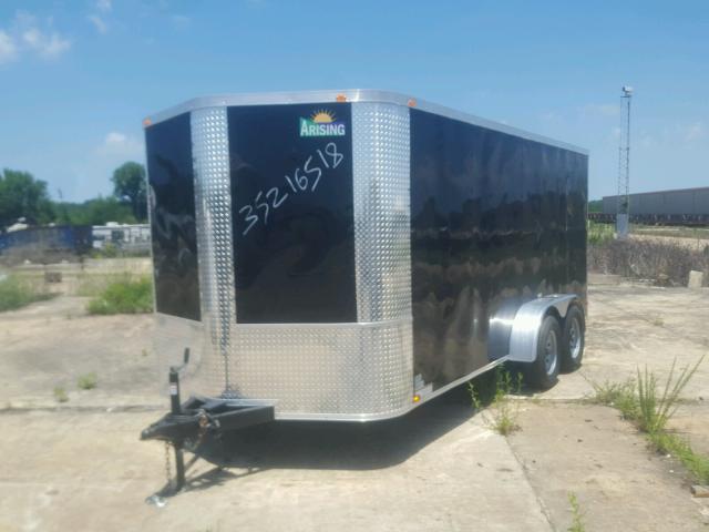 5YCBE1621HH037527 - 2017 UTILITY TRAILER BLACK photo 2