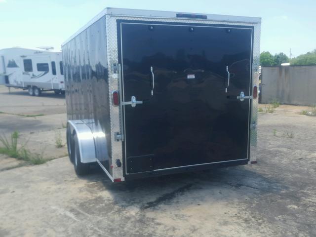 5YCBE1621HH037527 - 2017 UTILITY TRAILER BLACK photo 3