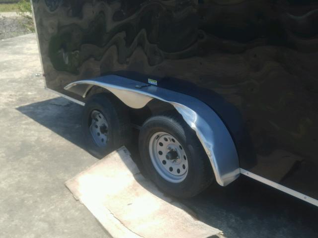 5YCBE1621HH037527 - 2017 UTILITY TRAILER BLACK photo 9