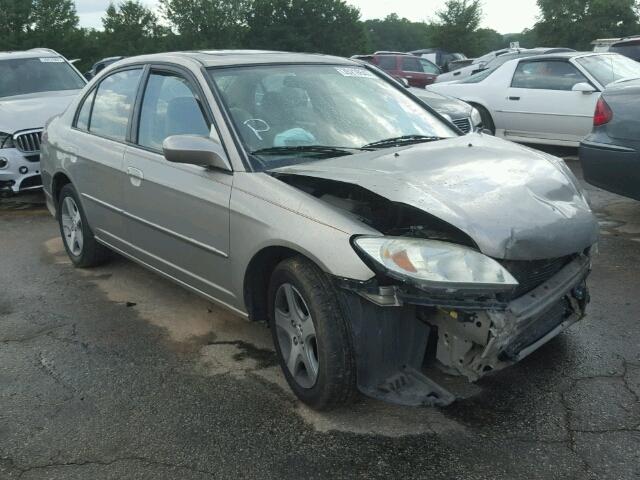 2HGES26784H547942 - 2004 HONDA CIVIC EX BEIGE photo 1