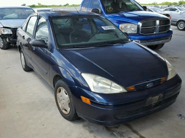 1FAFP33P61W247768 - 2001 FORD FOCUS LX BLUE photo 1