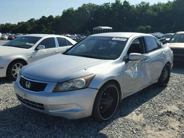 1HGCP26379A155806 - 2009 HONDA ACCORD LX SILVER photo 2