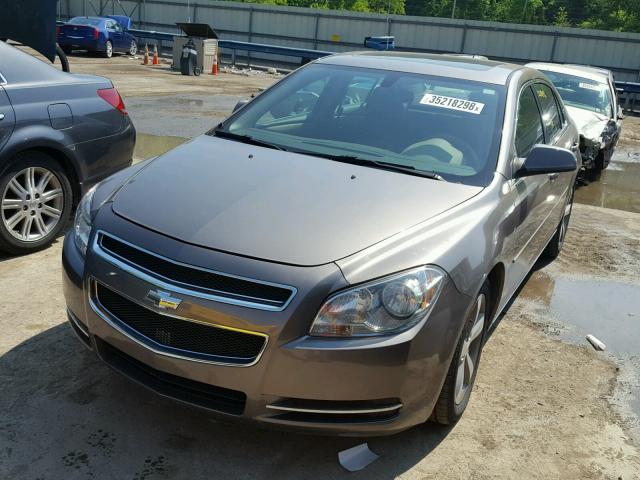 1G1ZC5E15BF177228 - 2011 CHEVROLET MALIBU 1LT 棕色 照片 2