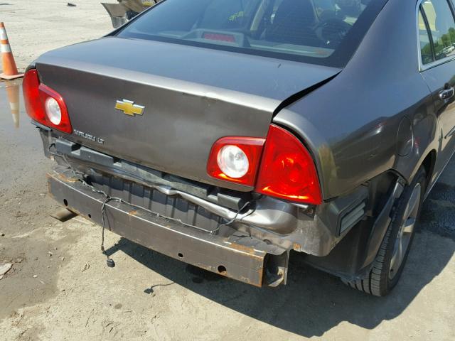 1G1ZC5E15BF177228 - 2011 CHEVROLET MALIBU 1LT 棕色 照片 9