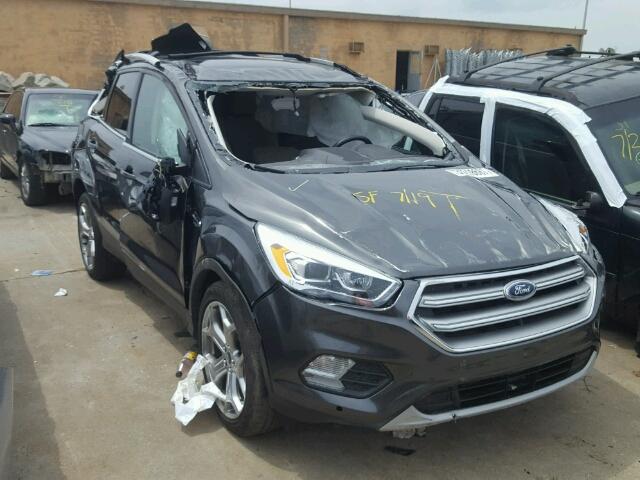 1FMCU0J98HUA08815 - 2017 FORD ESCAPE GRAY photo 1