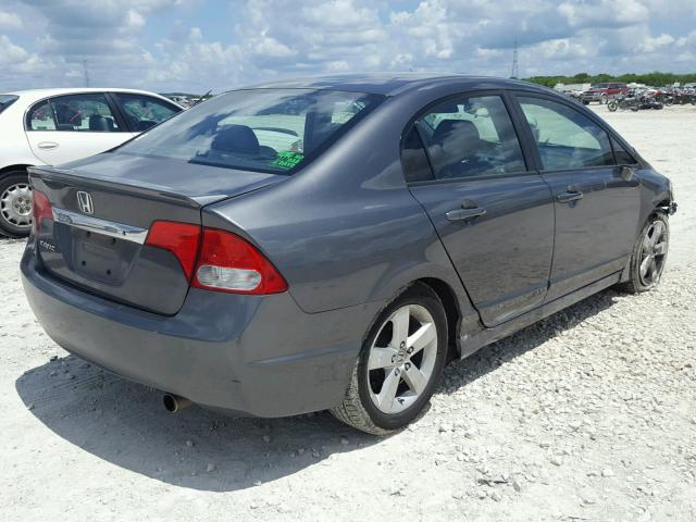 2HGFA1F61BH504310 - 2011 HONDA CIVIC LX-S GRAY photo 4