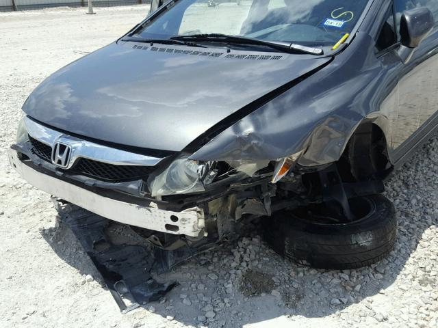 2HGFA1F61BH504310 - 2011 HONDA CIVIC LX-S Boz foto 9