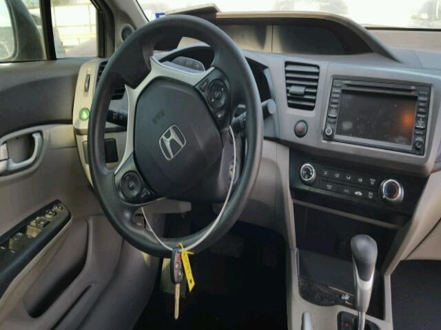 2HGFB2F80CH521959 - 2012 HONDA CIVIC EX შავი ფოტო 9