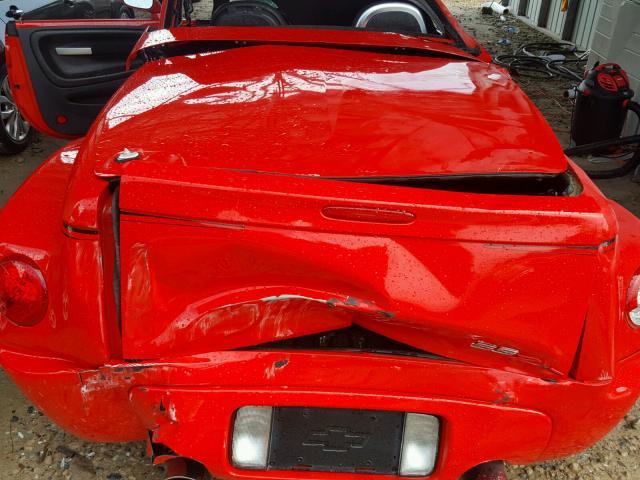 1GCES14P84B109233 - 2004 CHEVROLET SSR RED photo 6