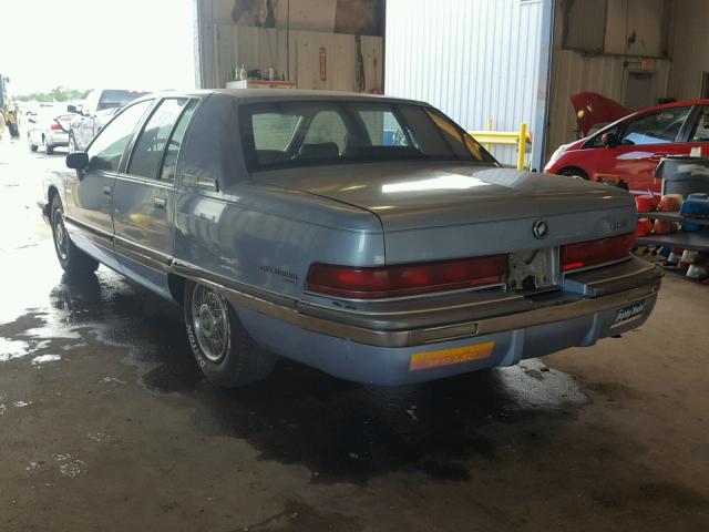 1G4BT5379NR460326 - 1992 BUICK ROADMASTER BLUE photo 3