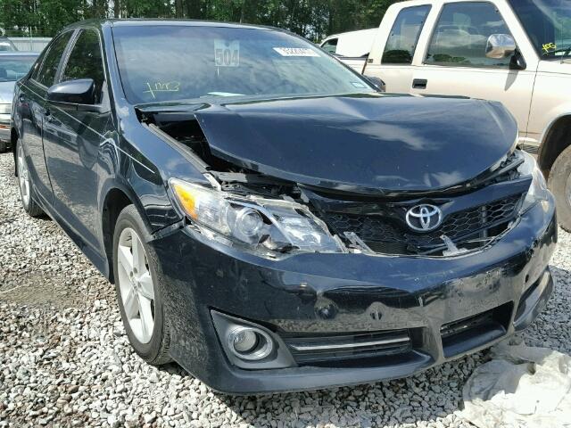 4T1BF1FK6EU323373 - 2014 TOYOTA CAMRY L BLACK photo 1