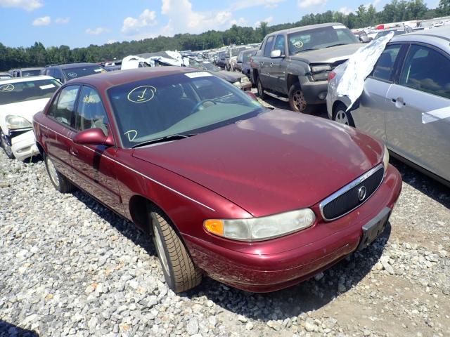 2G4WS52JX21268483 - 2002 BUICK CENTURY CU MAROON photo 1