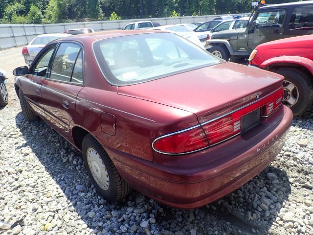 2G4WS52JX21268483 - 2002 BUICK CENTURY CU MAROON photo 3