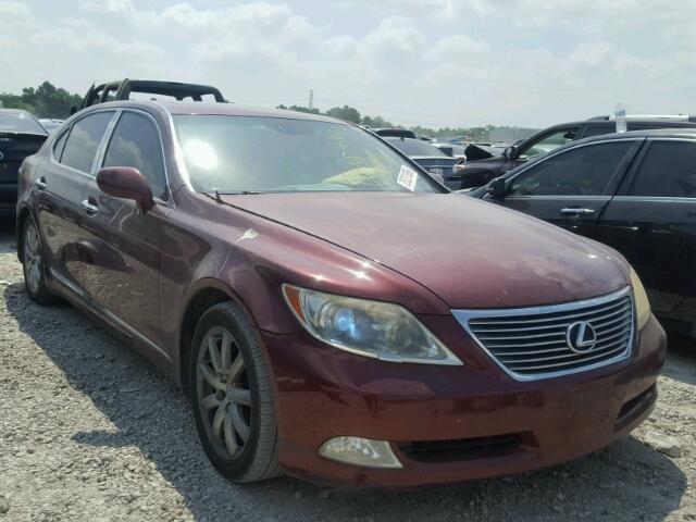 JTHGL46F175020522 - 2007 LEXUS LS 460L MAROON photo 1