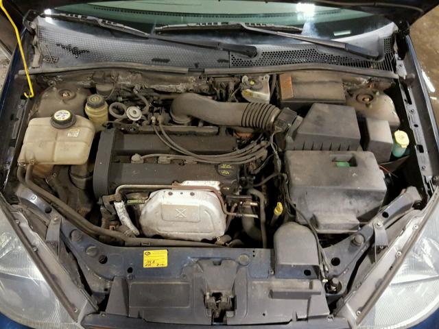 1FAFP38363W315379 - 2003 FORD FOCUS ZTS BLUE photo 7