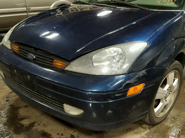 1FAFP38363W315379 - 2003 FORD FOCUS ZTS BLUE photo 9