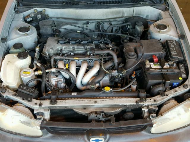 1Y1SK52872Z402384 - 2002 CHEVROLET GEO PRIZM 银色 照片 7