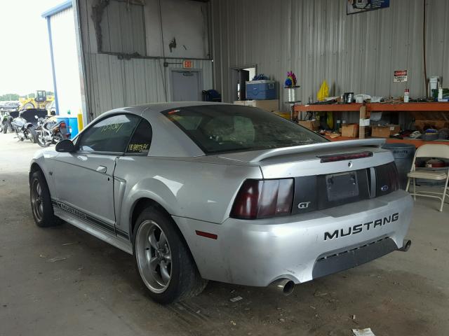 1FAFP42X2YF288254 - 2000 FORD MUSTANG GT SILVER photo 3
