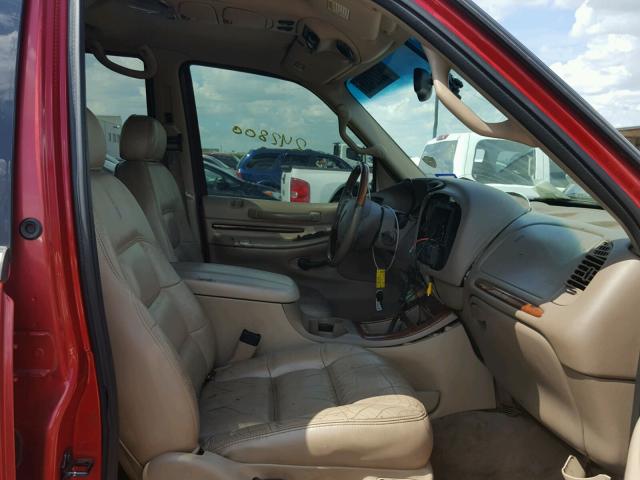 5LMRU27A9YLJ06536 - 2000 LINCOLN NAVIGATOR 栗色 照片 5